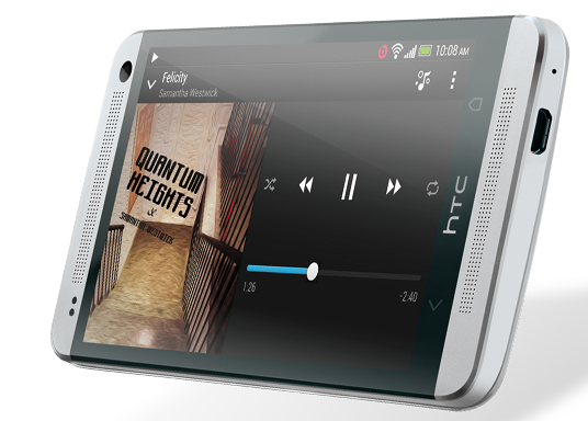 Nghe âm thanh to hơn mà không bị biến dạng và chi tiết hơn với HTC One M7 32GB